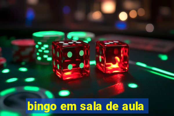 bingo em sala de aula